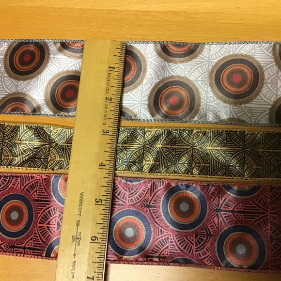 Gift & Craft Ribbon 3 pack 12 yds Black History African American Diversity - Picture 6 of 7